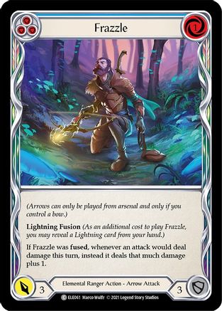 Frazzle (Blue) [U-ELE061] (Tales of Aria Unlimited)  Unlimited Normal