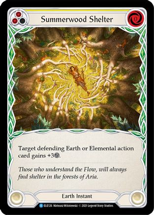 Summerwood Shelter (Yellow) (ELE126) (1st Edition) - Tales of Aria