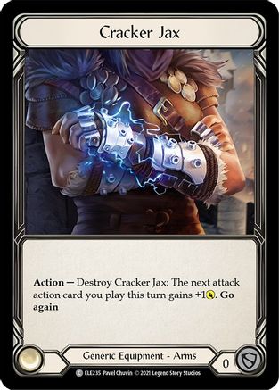 Cracker Jax (ELE235) 1st Edition Cold Foil - Tales of Aria