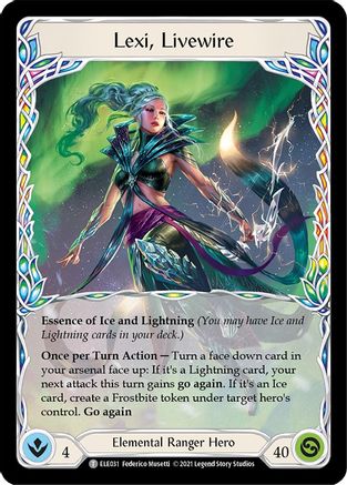 Lexi, Livewire // Lexi Unlimited Edition  (ELE031) - Tales of Aria | Silver Goblin