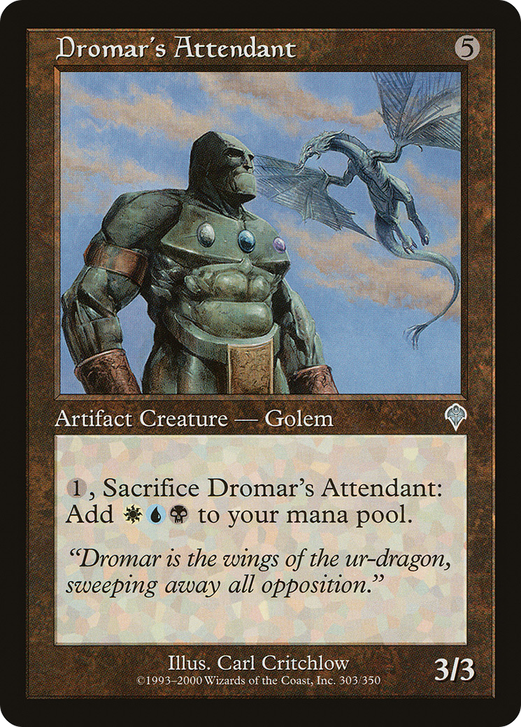Dromar's Attendant [Invasion] Foil