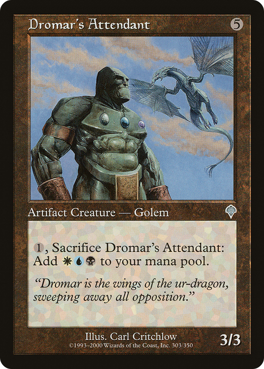 Dromar's Attendant [Invasion] Foil