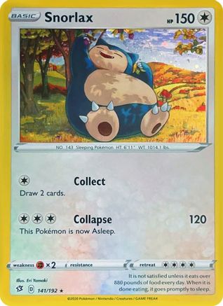 Snorlax - 141/192 (Cosmos Holo) (141) Holofoil - Miscellaneous Cards & Products