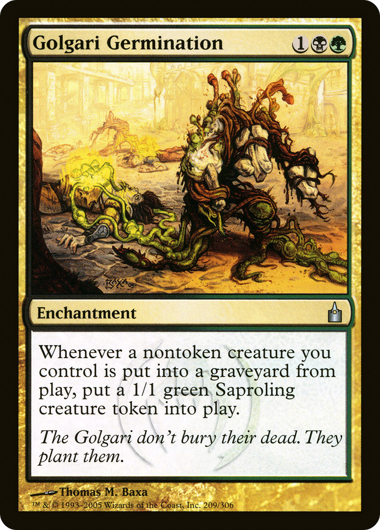 Golgari Germination [Ravnica: City of Guilds] Foil