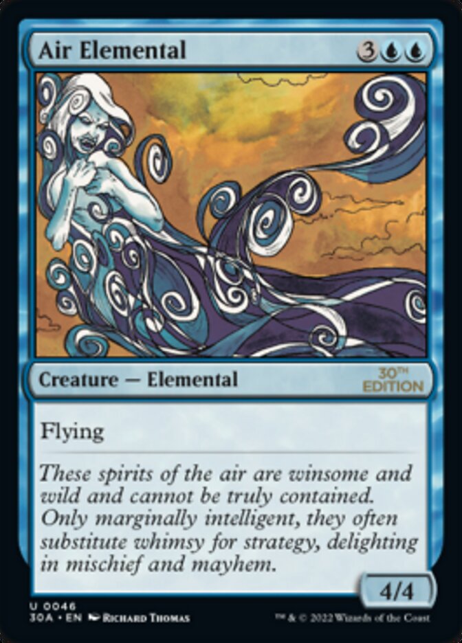 Air Elemental [30th Anniversary Edition] | Silver Goblin