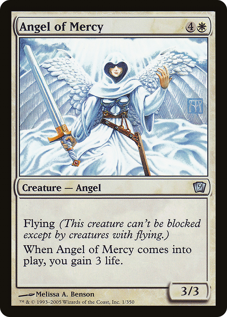 Angel of Mercy (001) Foil - Ninth Edition