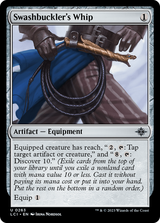 Swashbuckler's Whip [The Lost Caverns of Ixalan] Foil