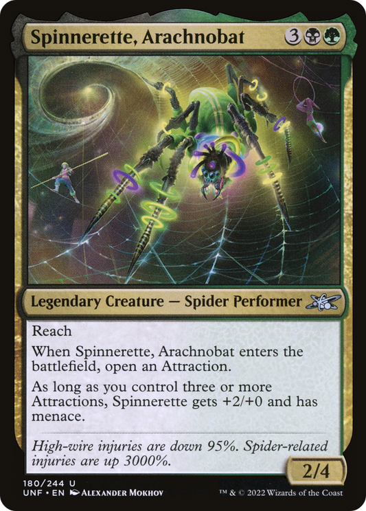 Spinnerette, Arachnobat [Unfinity] Foil
