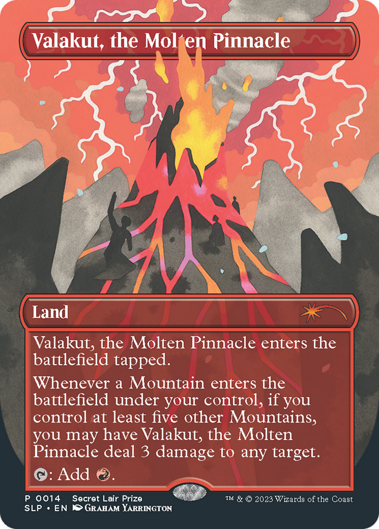 Valakut, the Molten Pinnacle(Borderless) (014)