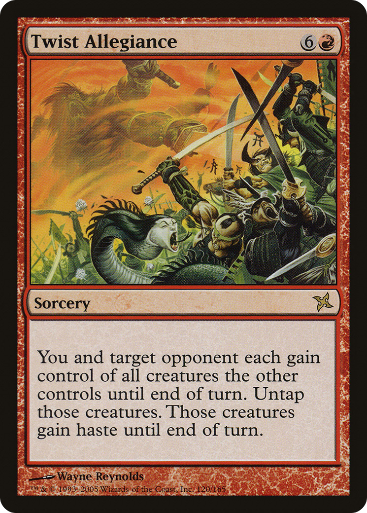 Twist Allegiance (120) Foil - Betrayers of Kamigawa