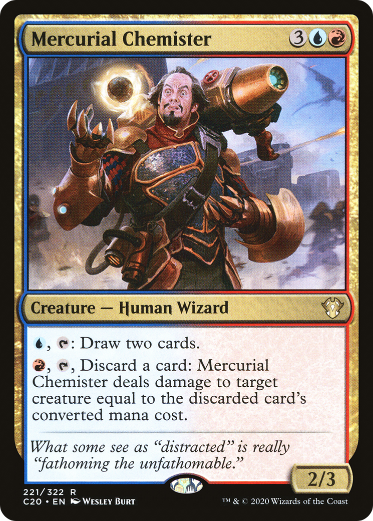 Mercurial Chemister [Commander 2020] | Silver Goblin