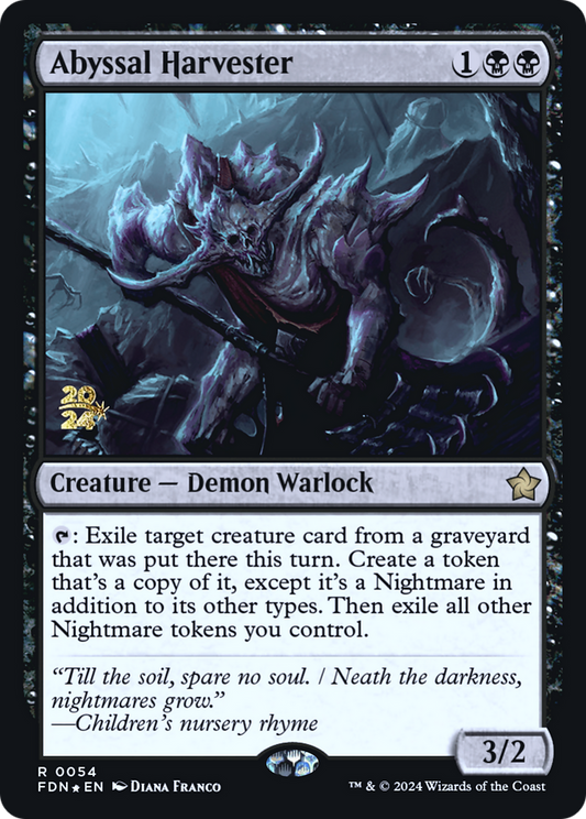 Abyssal Harvester Foil (54S)