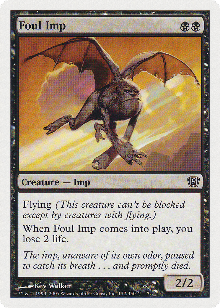 Foul Imp (132) - Ninth Edition