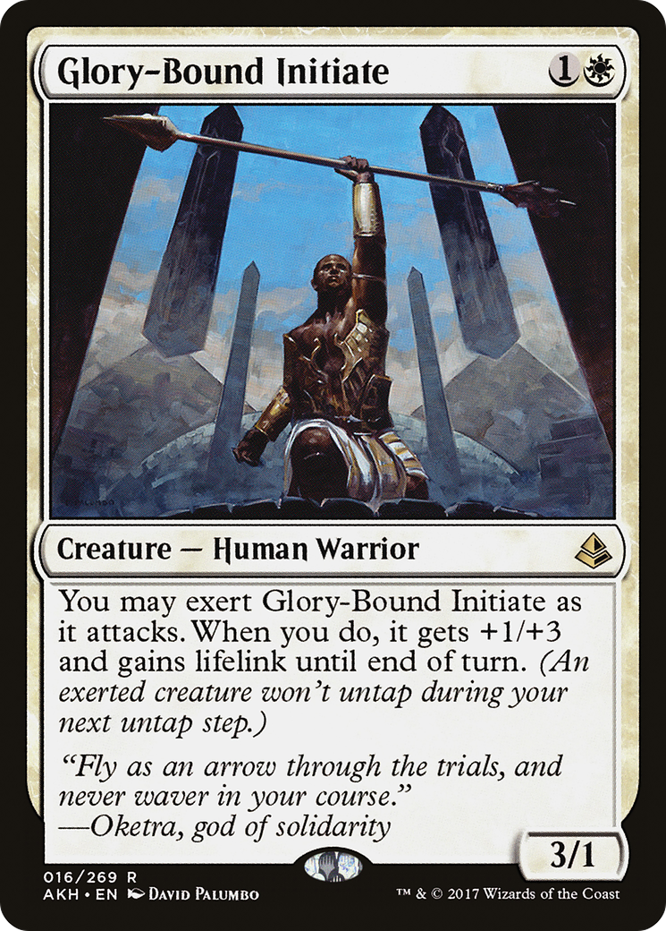 Glory-Bound Initiate [Amonkhet] | Silver Goblin