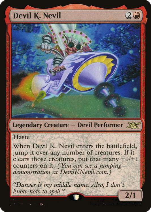 Devil K. Nevil (Galaxy Foil) [Unfinity]