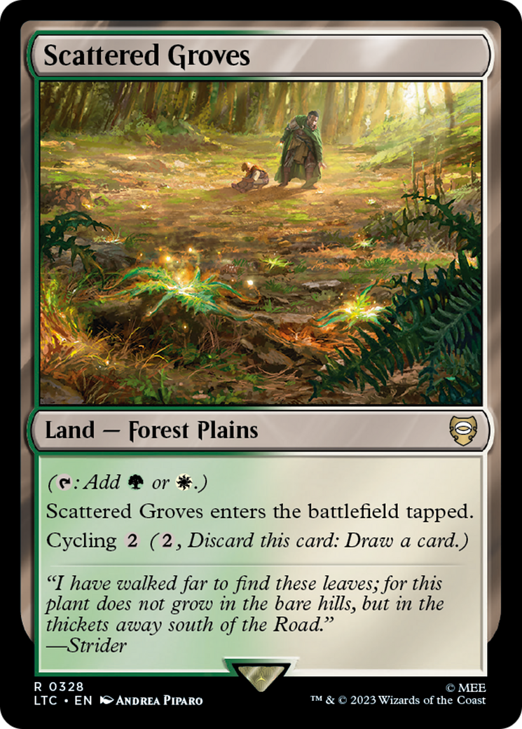 Scattered Groves [The Lord of the Rings: Tales of Middle-Earth Commander] | Silver Goblin