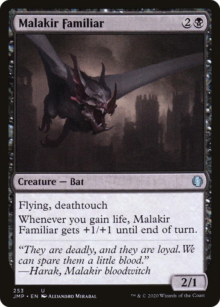 Malakir Familiar [Jumpstart] | Silver Goblin