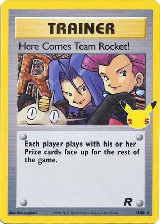 Here Comes Team Rocket! (15/82) [Celebrations: 25th Anniversary - Classic Collection] | Silver Goblin