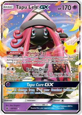 Tapu Lele GX (60) Holofoil - Celebrations Classic Collection