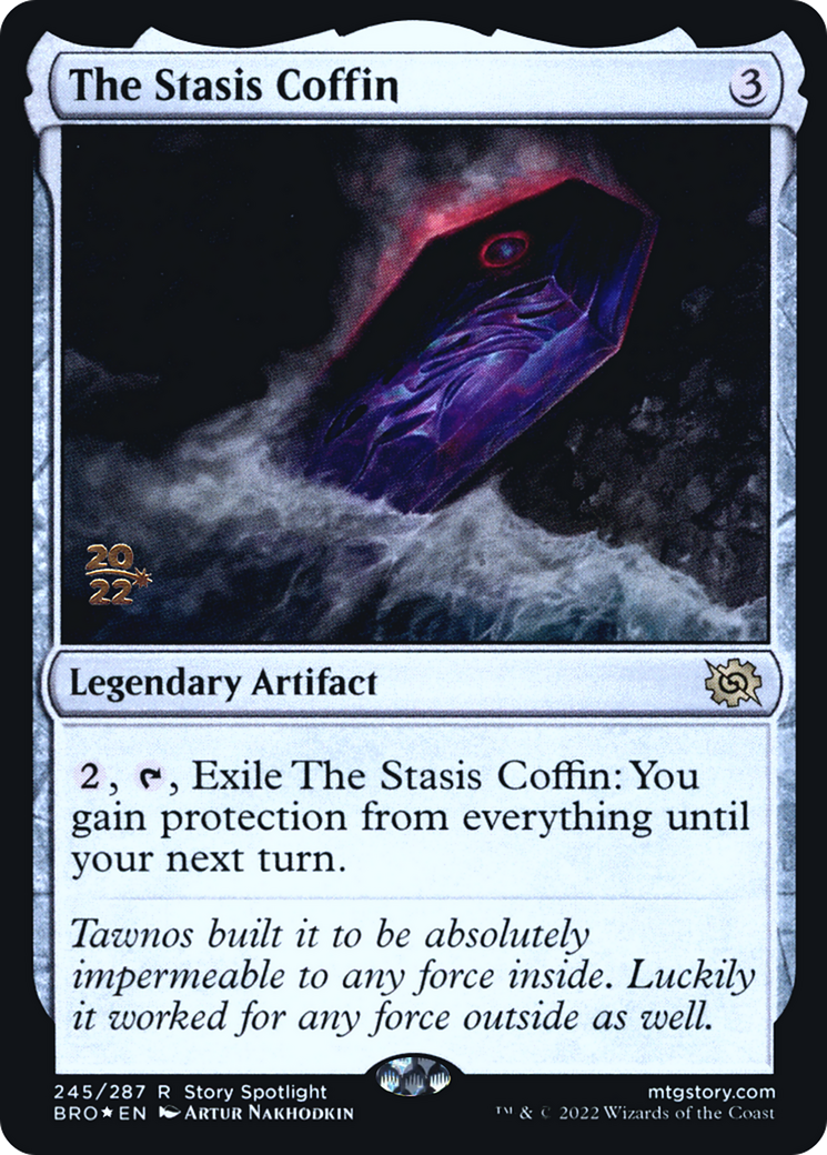 The Stasis Coffin [The Brothers' War Prerelease Promos] | Silver Goblin