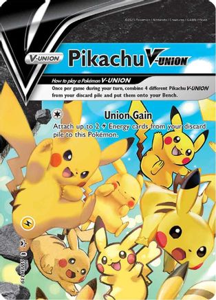 Pikachu V-Union - SWSH139 (SWSH139) Holofoil - SWSH Sword & Shield Promo Cards
