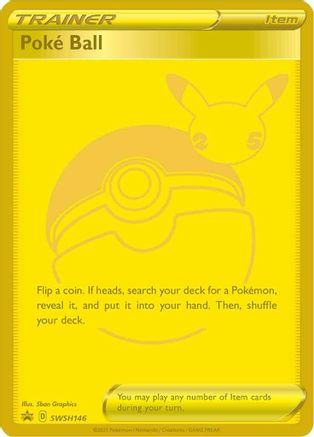 Poke Ball - SWSH146 (SWSH146) Holofoil - SWSH Sword & Shield Promo Cards