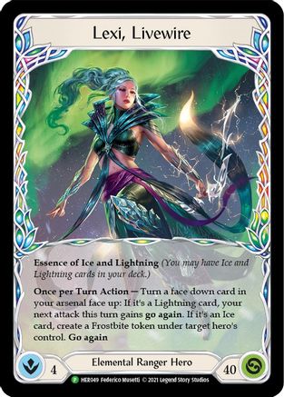 Lexi, Livewire [HER049] (Promo)  Rainbow Foil