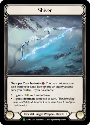 Shiver - LGS067 (LGS067) Cold Foil - Flesh and Blood: Promo Cards