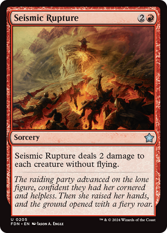 Seismic Rupture [Foundations] Foil