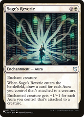 Sage's Reverie [The List Reprints] | Silver Goblin