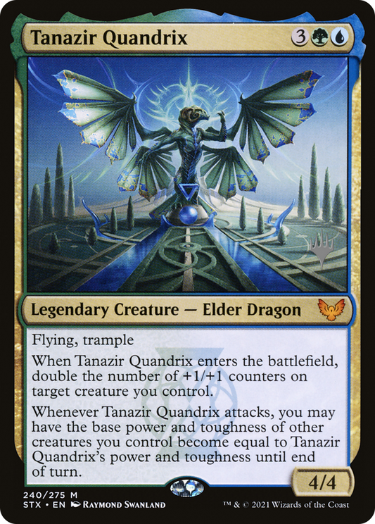 Tanazir Quandrix (Promo Pack) [Strixhaven: School of Mages Promos] Foil