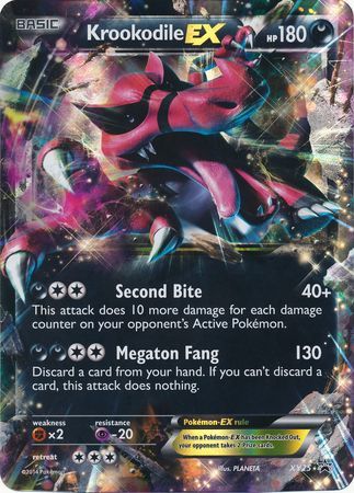 Krookodile EX (XY25) (Jumbo Card) [XY: Black Star Promos] | Silver Goblin