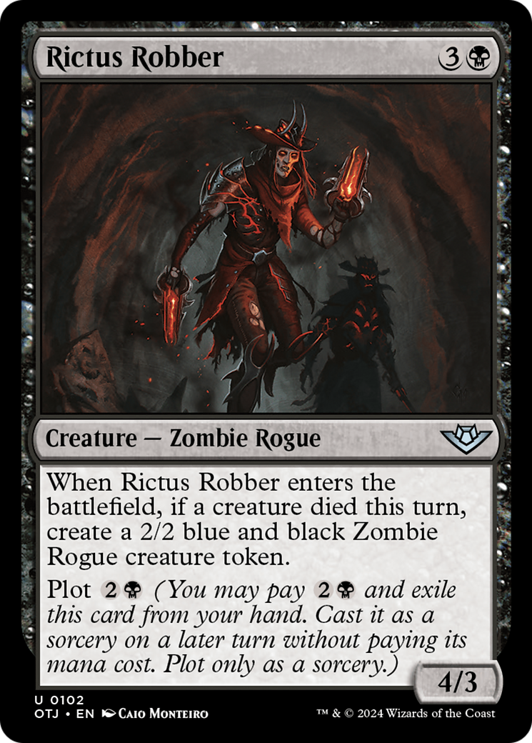Rictus Robber [Outlaws of Thunder Junction] Foil