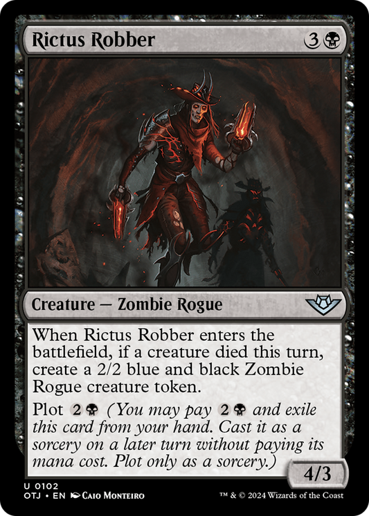 Rictus Robber [Outlaws of Thunder Junction] Foil
