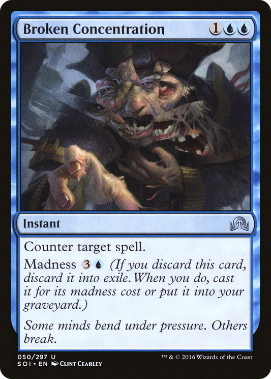 Broken Concentration [Shadows over Innistrad] Foil