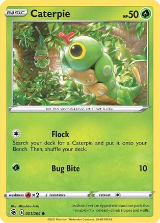 Caterpie (1) Reverse Holofoil - Fusion Strike