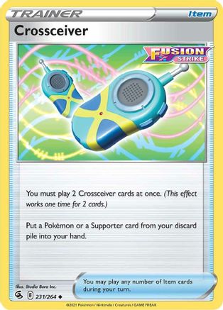 Crossceiver (231/264) [Sword & Shield: Fusion Strike] | Silver Goblin