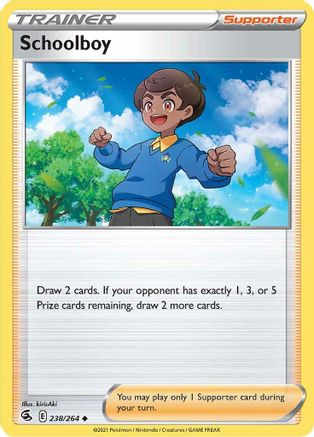 Schoolboy (238) Reverse Holofoil - Fusion Strike