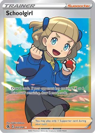Schoolgirl (Full Art) (262) Holofoil - Fusion Strike