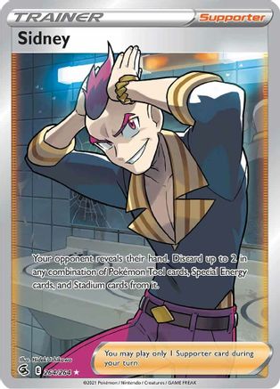 Sidney (Full Art) (264) Holofoil - Fusion Strike
