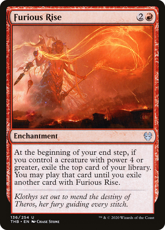 Furious Rise [Theros Beyond Death]