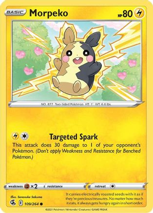 Morpeko (109) Reverse Holofoil - Fusion Strike