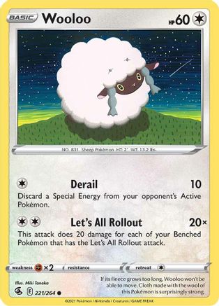 Wooloo (221) - Fusion Strike