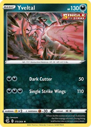 Yveltal (175/264) [Sword & Shield: Fusion Strike] | Silver Goblin