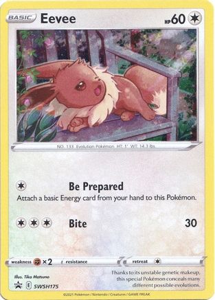 Eevee - SWSH175 (SWSH175) Holofoil - SWSH Sword & Shield Promo Cards