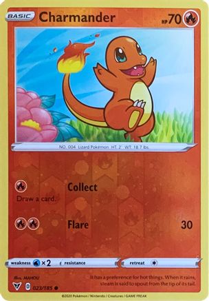 Charmander - 023/185 (Reverse Cosmos Holo) (23) Reverse Holofoil - Miscellaneous Cards & Products