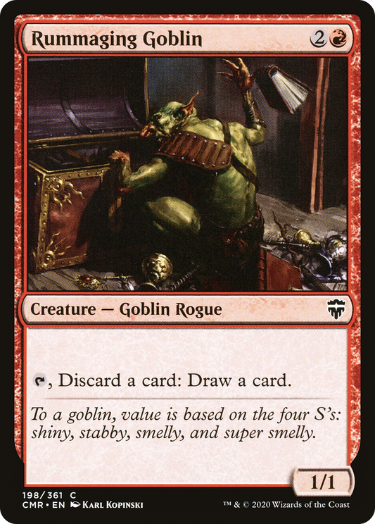 Rummaging Goblin [Commander Legends] Foil