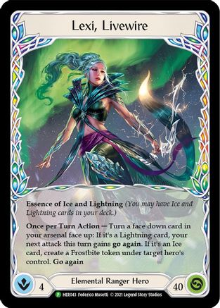 Lexi, Livewire (HER043) Cold Foil - FaB Promos