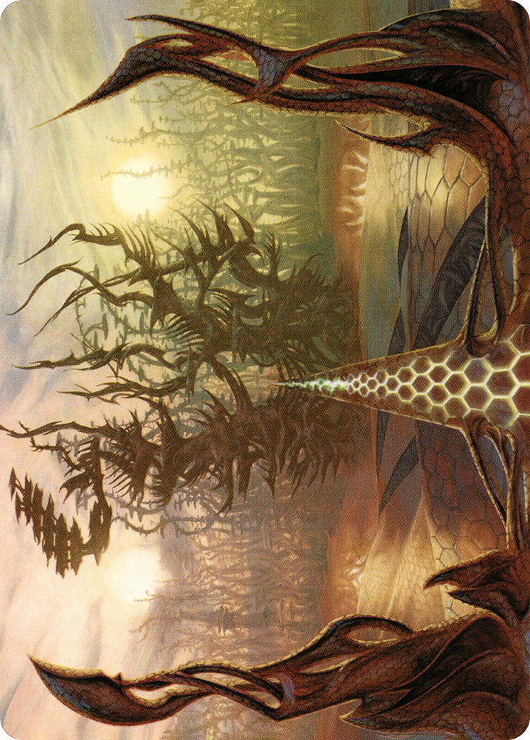 Thornglint Bridge Art Card [Modern Horizons 2 Art Series] | Silver Goblin