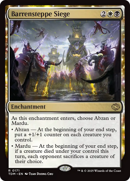 Barrensteppe Siege (171): (enchantment) Foil